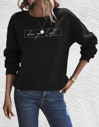 Oversized Damenpullover mit Rundhalsausschnitt - Luna