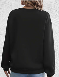 Oversized Damenpullover mit Rundhalsausschnitt - Luna