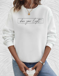 Oversized Damenpullover mit Rundhalsausschnitt - Luna