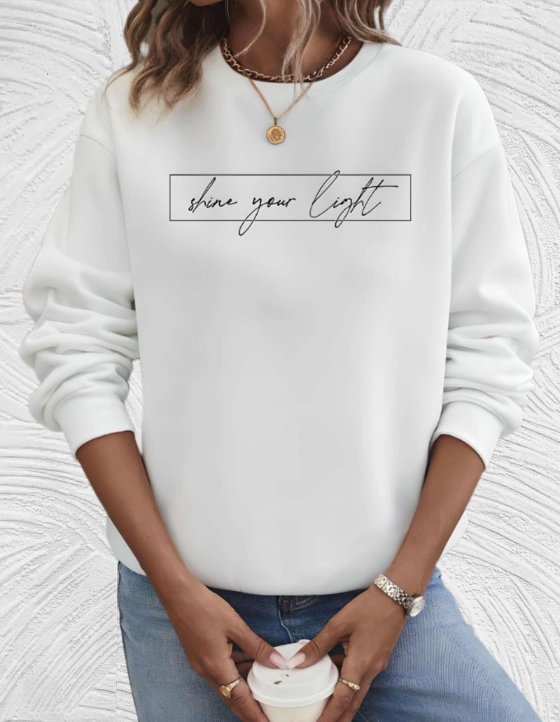 Oversized Damenpullover mit Rundhalsausschnitt - Luna