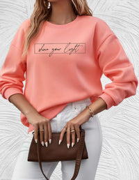 Oversized Damenpullover mit Rundhalsausschnitt - Luna