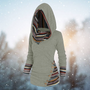 Tribal Hoodie mit Geometrischem Muster – Naïma