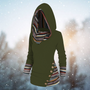 Tribal Hoodie mit Geometrischem Muster – Naïma