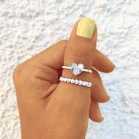 Heart ring - Aurora