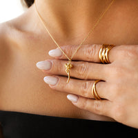 Stilvoller verzweigter Ring - Nora