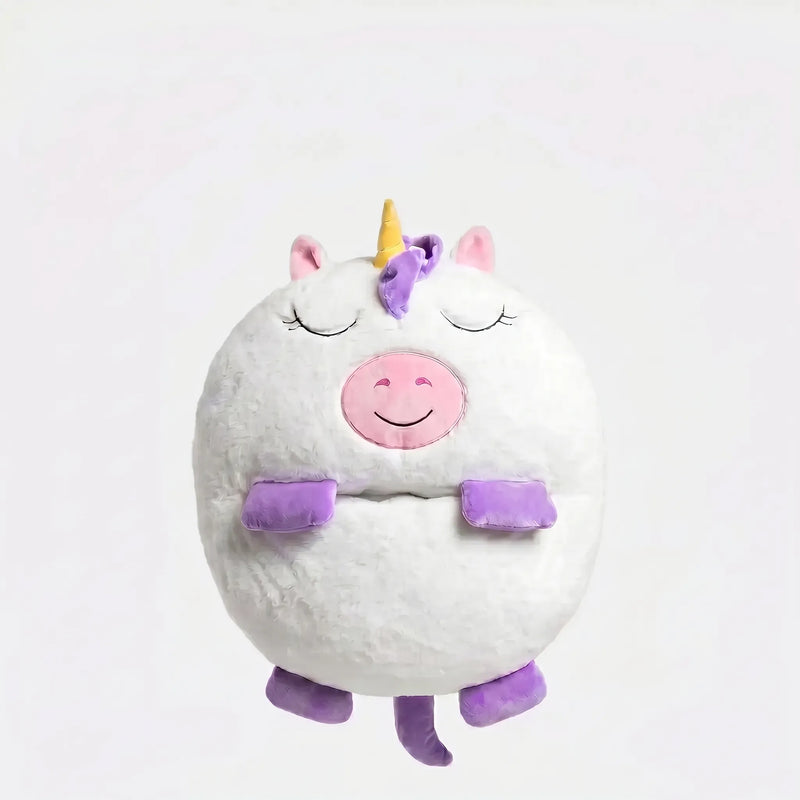 Animal Character Plush Sleeping Bag -  Plushrest