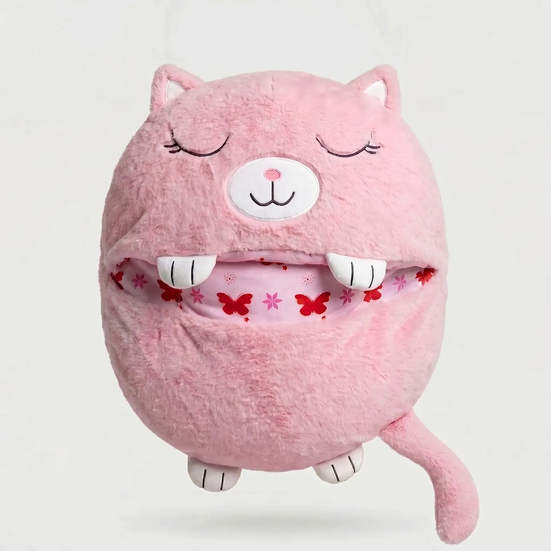 Animal Character Plush Sleeping Bag -  Plushrest