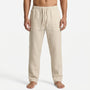 Ankle-Length Drawstring Casual Pants - Adam