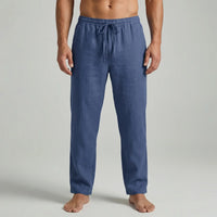 Ankle-Length Drawstring Casual Pants - Adam