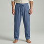 Ankle-Length Drawstring Casual Pants - Adam