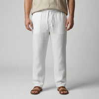 Ankle-Length Drawstring Casual Pants - Adam
