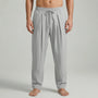 Ankle-Length Drawstring Casual Pants - Adam