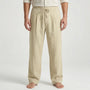 Ankle-Length Drawstring Casual Pants - Adam