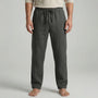 Ankle-Length Drawstring Casual Pants - Adam