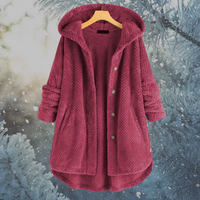 Damen Winterfleecejacke mit Kapuze - Nova