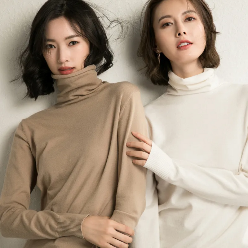 Annie Slim-Fit Rollkragenpullover | Einfach & stilvoll