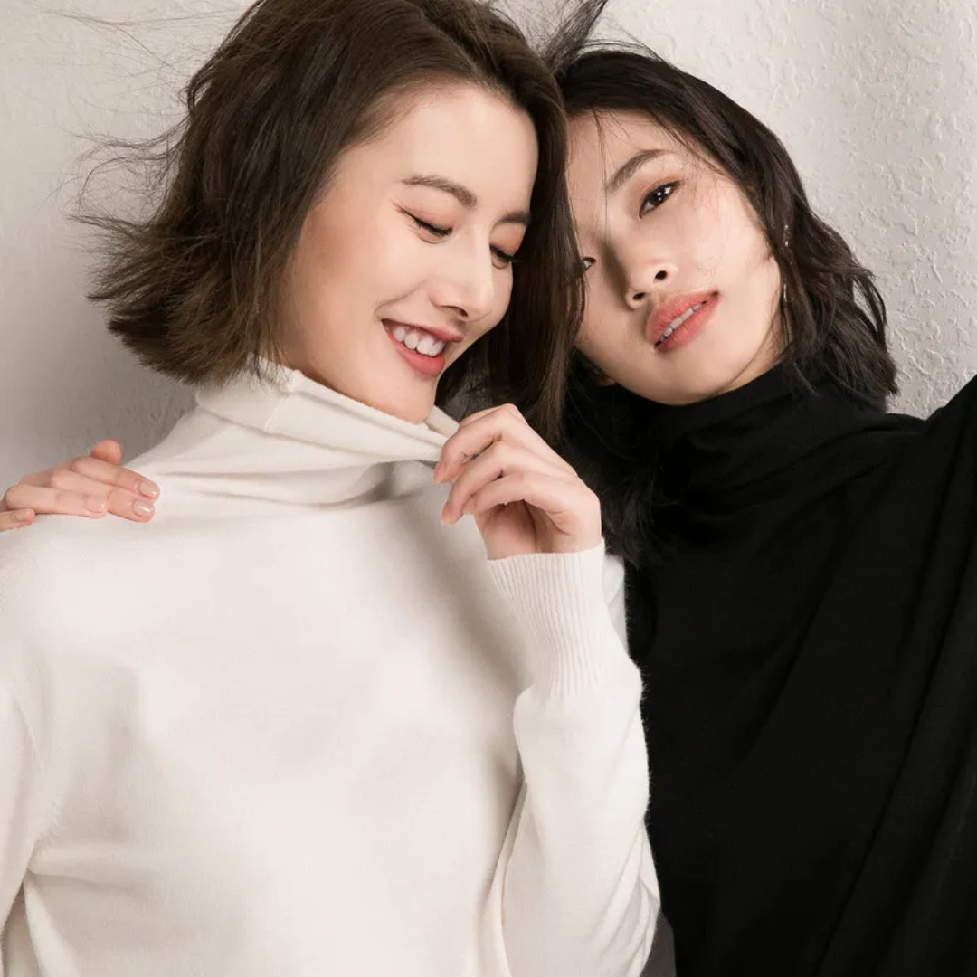 Annie Slim-Fit Rollkragenpullover | Einfach & stilvoll