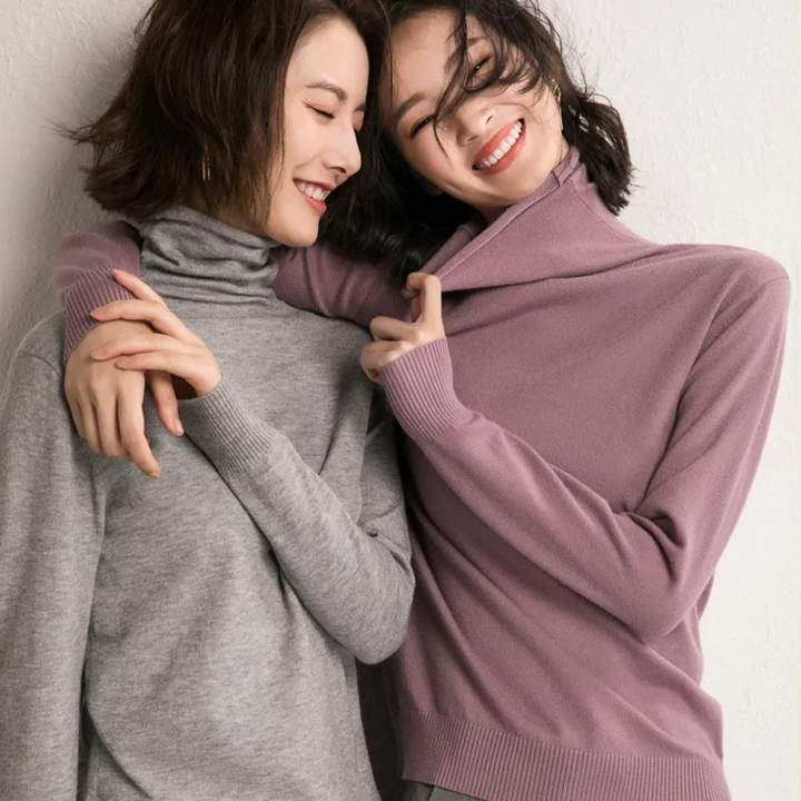 Annie Slim-Fit Rollkragenpullover | Einfach & stilvoll