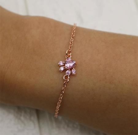 Armband aus Rosenquarz - LovePaw™