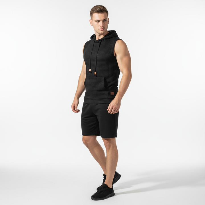 Ärmelloses Sportshirt Mit Kapuze - Hoodryve
