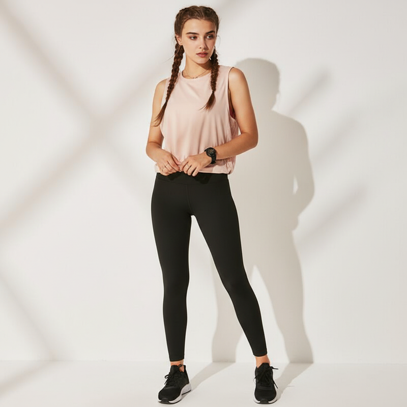 Ärmelloses Sportshirt Mit Rückenausschnitt - MoveBreeze