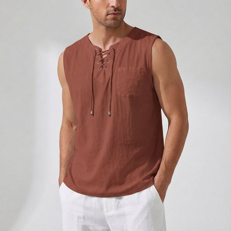 Ärmelloses Lockeres Tanktop - Gary