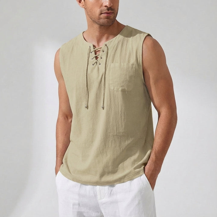 Ärmelloses Lockeres Tanktop - Gary