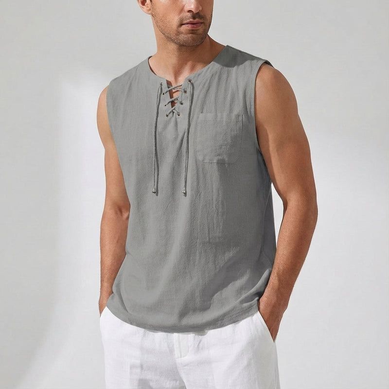 Ärmelloses Lockeres Tanktop - Gary