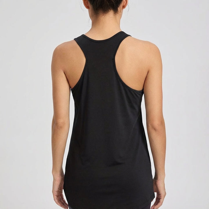 Ärmelloses Sporttop Aus Elastikstoff - Claire