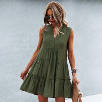 Fröhliches Sommerkleid mit lockerer Passform – Elin
