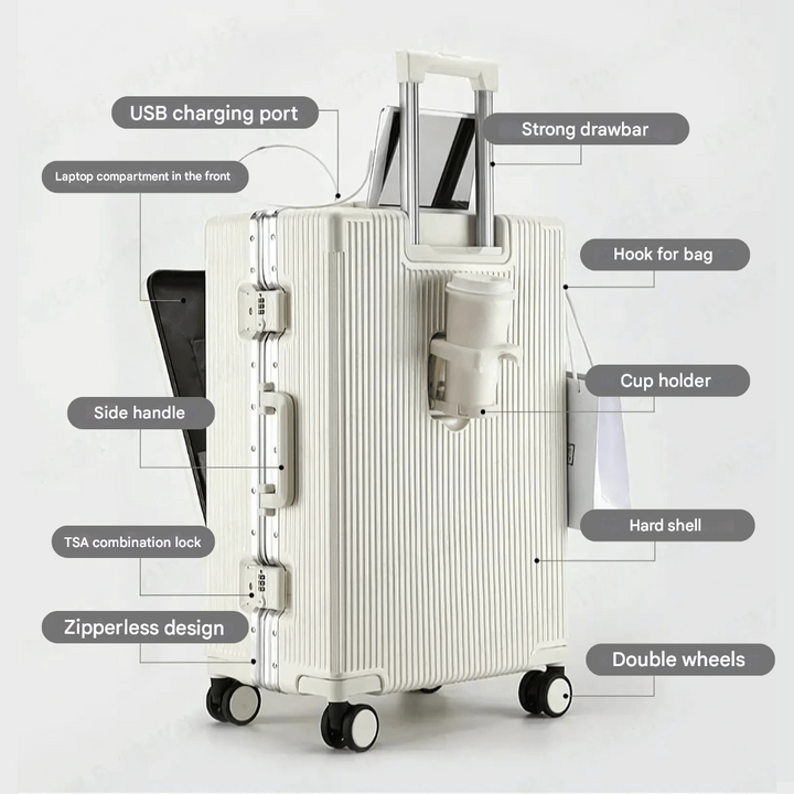 Harde Handbagagekoffer – Manhattan Pro