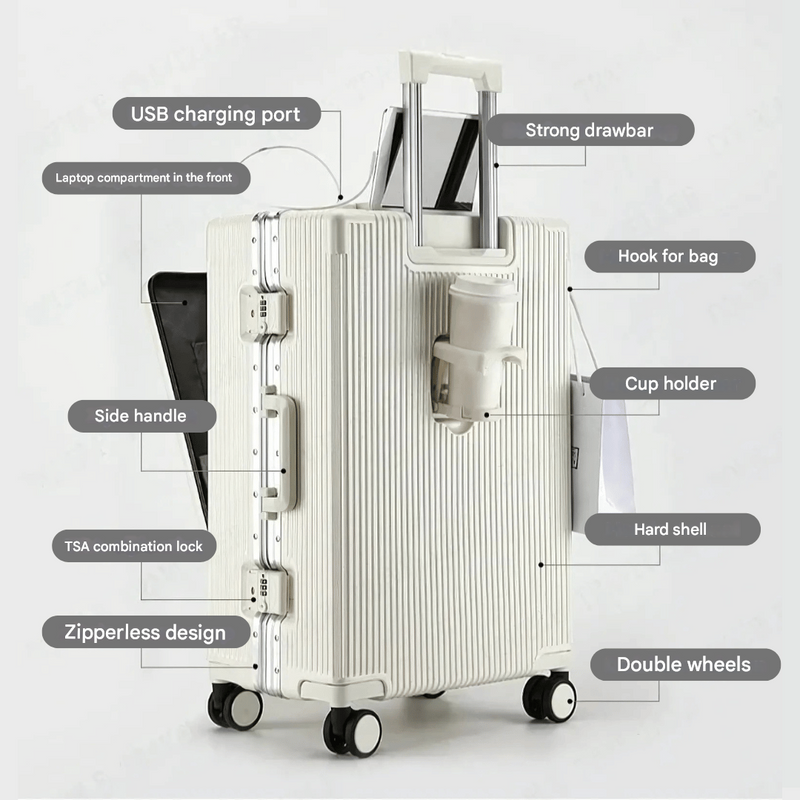 Harde Handbagagekoffer – Manhattan Pro