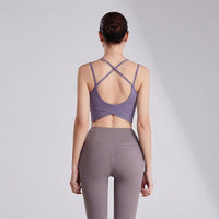Atmungsaktiver Trainingscrop Aus Elastan - Iris