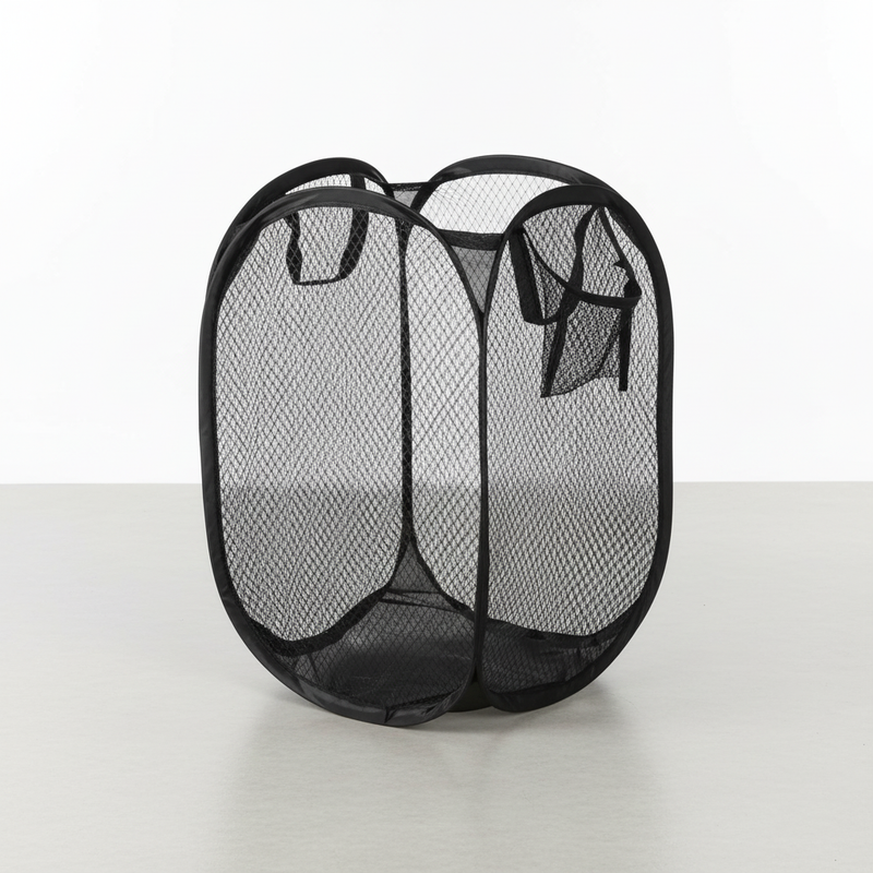 Aufklappbarer Netz Wäschekorb - MeshCarry