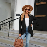 Gebreid Dames Vest met Open Pasvorm – Aurora