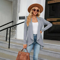 Gebreid Dames Vest met Open Pasvorm – Aurora