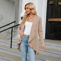 Gebreid Dames Vest met Open Pasvorm – Aurora