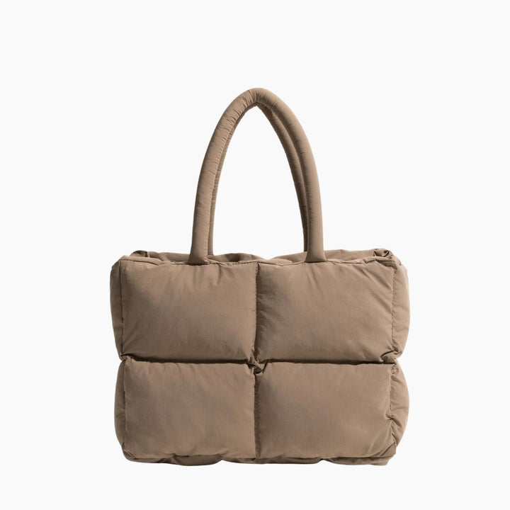 Stilvolle Puffer-Schultertasche - Aurora