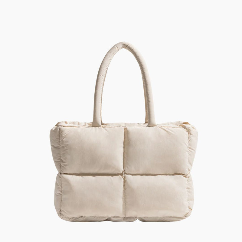 Stilvolle Puffer-Schultertasche - Aurora