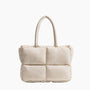 Stilvolle Puffer-Schultertasche - Aurora