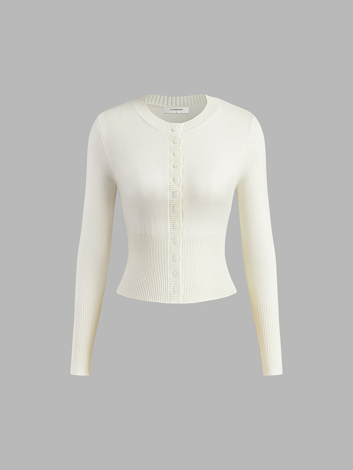 Lässiges Gestricktes Damen-Shirt - Elodie