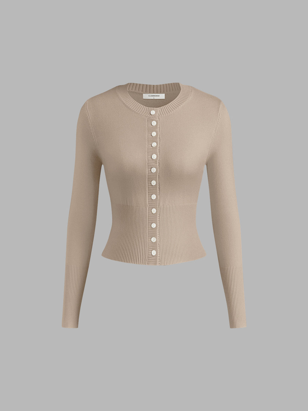Lässiges Gestricktes Damen-Shirt - Elodie
