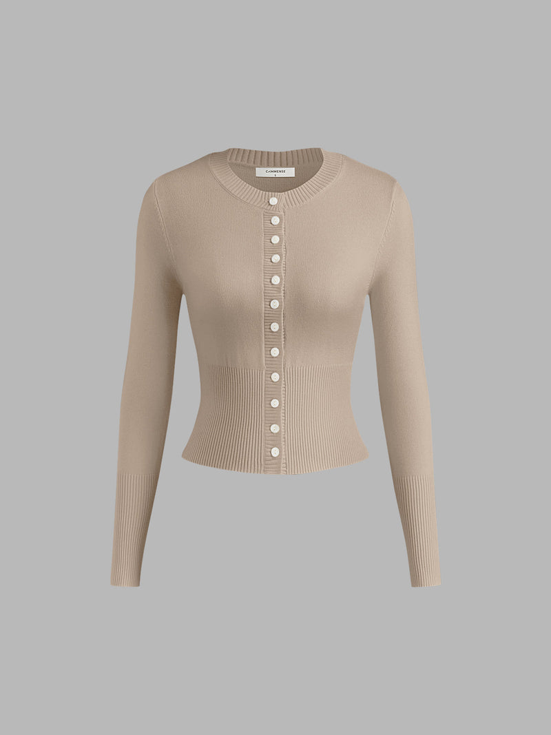 Lässiges Gestricktes Damen-Shirt - Elodie