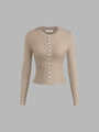 Lässiges Gestricktes Damen-Shirt - Elodie