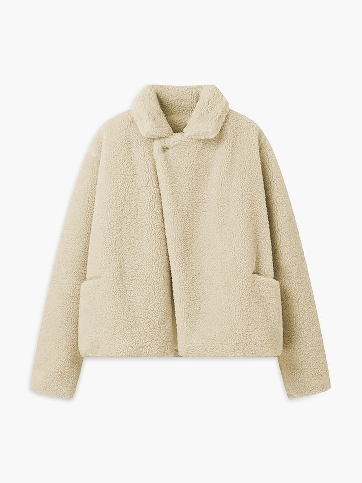Bequemer Damen-Teddy-Mantel - Aveline