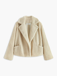 Bequemer Damen-Teddy-Mantel - Aveline