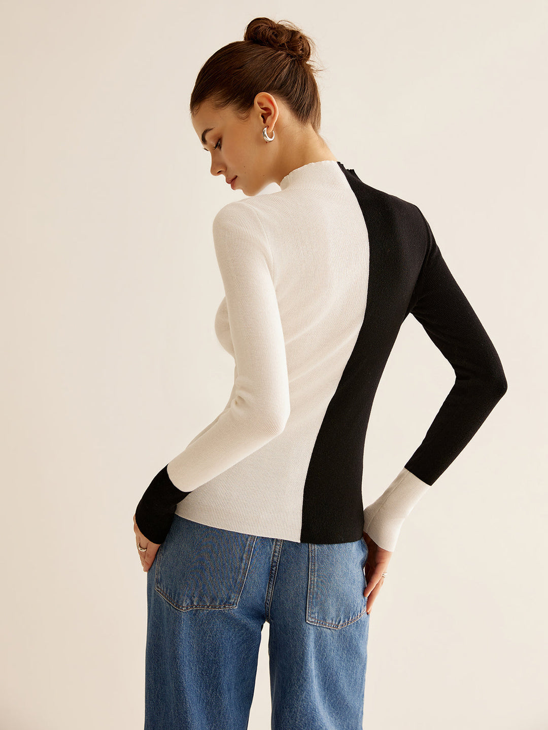 Wollpullover in 2 Farben für Damen - Eloise