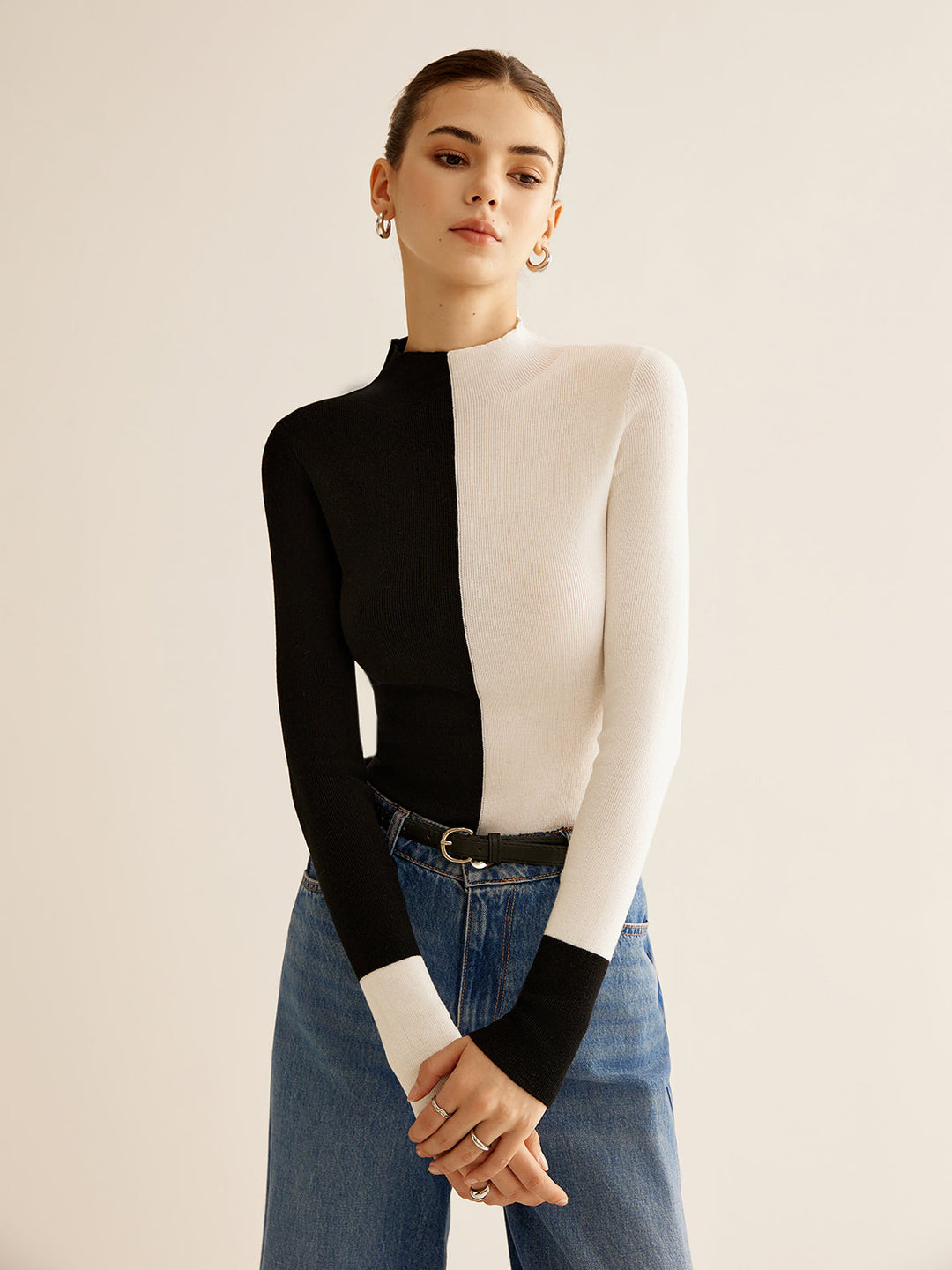 Wollpullover in 2 Farben für Damen - Eloise