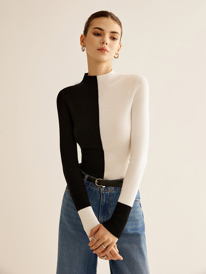 Wollpullover in 2 Farben für Damen - Eloise