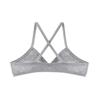 Crossed Bra | With Deep V-Neckline